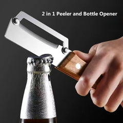 2-in-1 multifunctional peeler