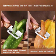 2-in-1 multifunctional peeler
