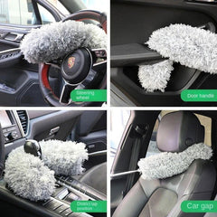 Flexible Microfiber Feather Duster with 8 Feet Extension Pole - Savroo