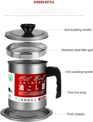 Stainless Steel Oil Filter pot - Savroo