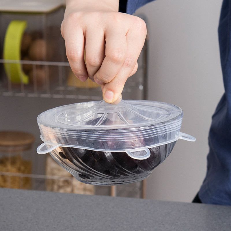 12Pcs Food Silicone Cover - Savroo