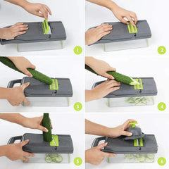 16 In 1 Multifunctional Vegetable Chopper And Slicer - Savroo