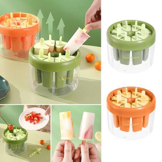 7/8pcs Silicone Ice Cream Mold with Bowl - Savroo