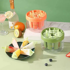 7/8pcs Silicone Ice Cream Mold with Bowl - Savroo