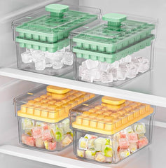 Double Layer Ice Cube Molds With Storage Box - Savroo