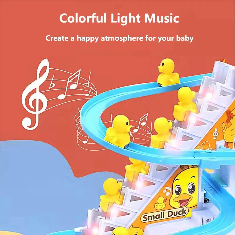 Electric Duck Climbing Stairs Toy - Savroo