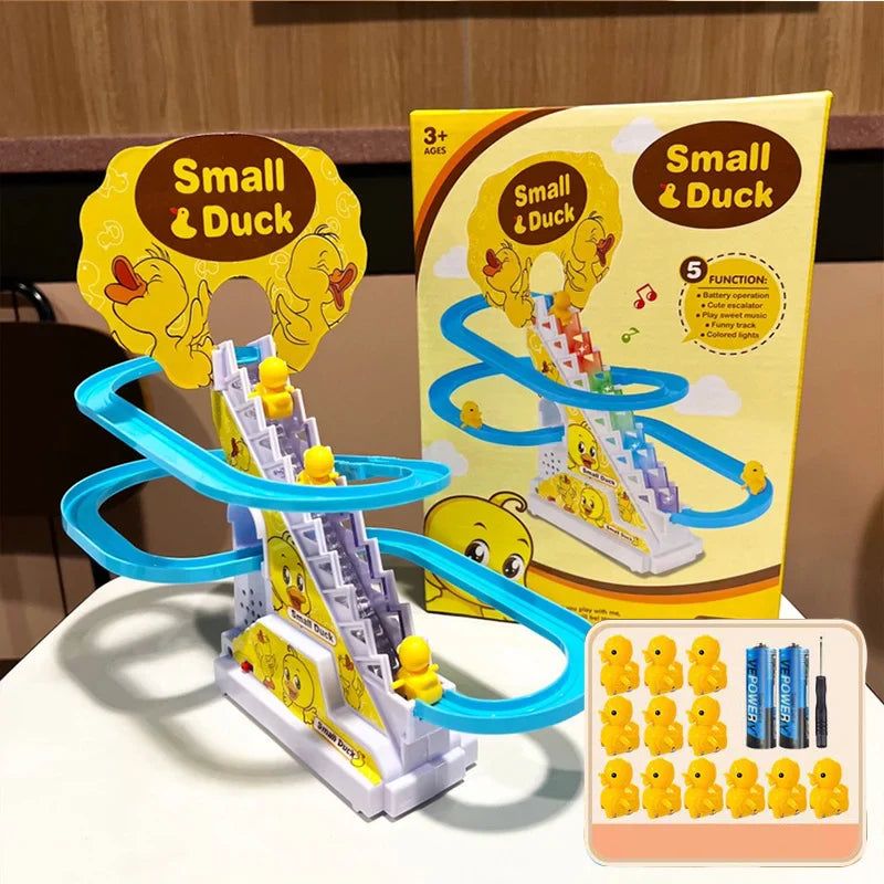 Electric Duck Climbing Stairs Toy - Savroo