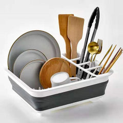 FOLDING DISH DRAINER RACK - Savroo