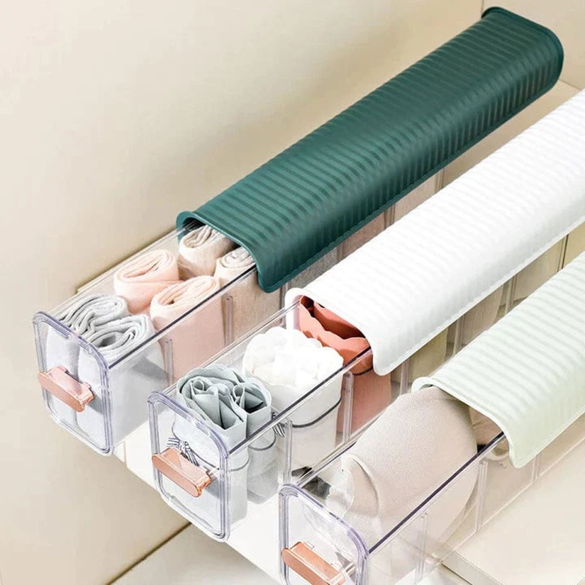 Original 6 Cells Wall Mount Socks Underwear Drawer Organizer - Savroo