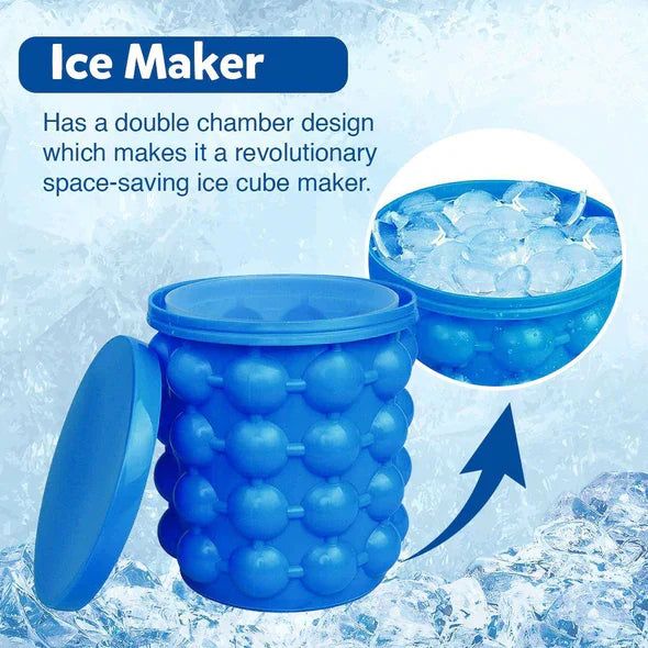 Silicon Portable Ice Cube Maker - Savroo