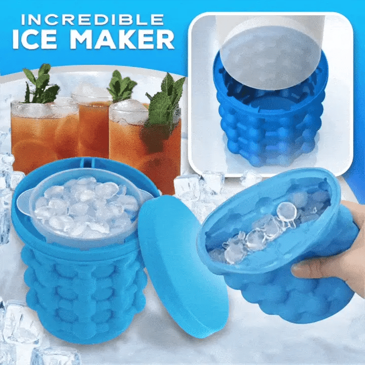 Silicon Portable Ice Cube Maker - Savroo