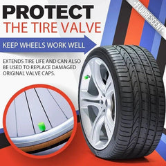 Universal Fluorescent Car Tire Valve Caps - Savroo
